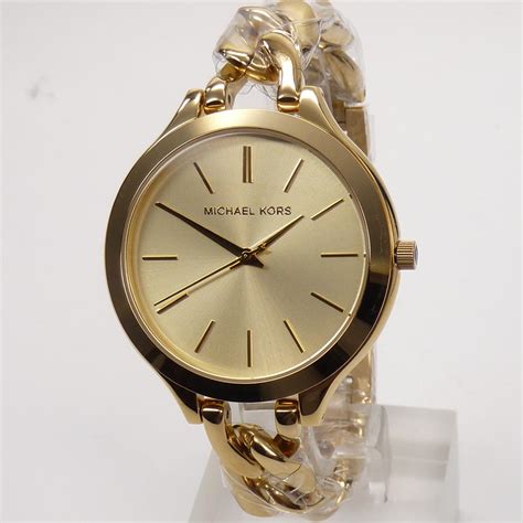 michael kors vintage uhr gold|Michael Kors runway.